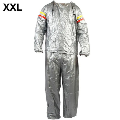 Sauna Suit Waterproof Fat Burning Fitness Sweat Suit