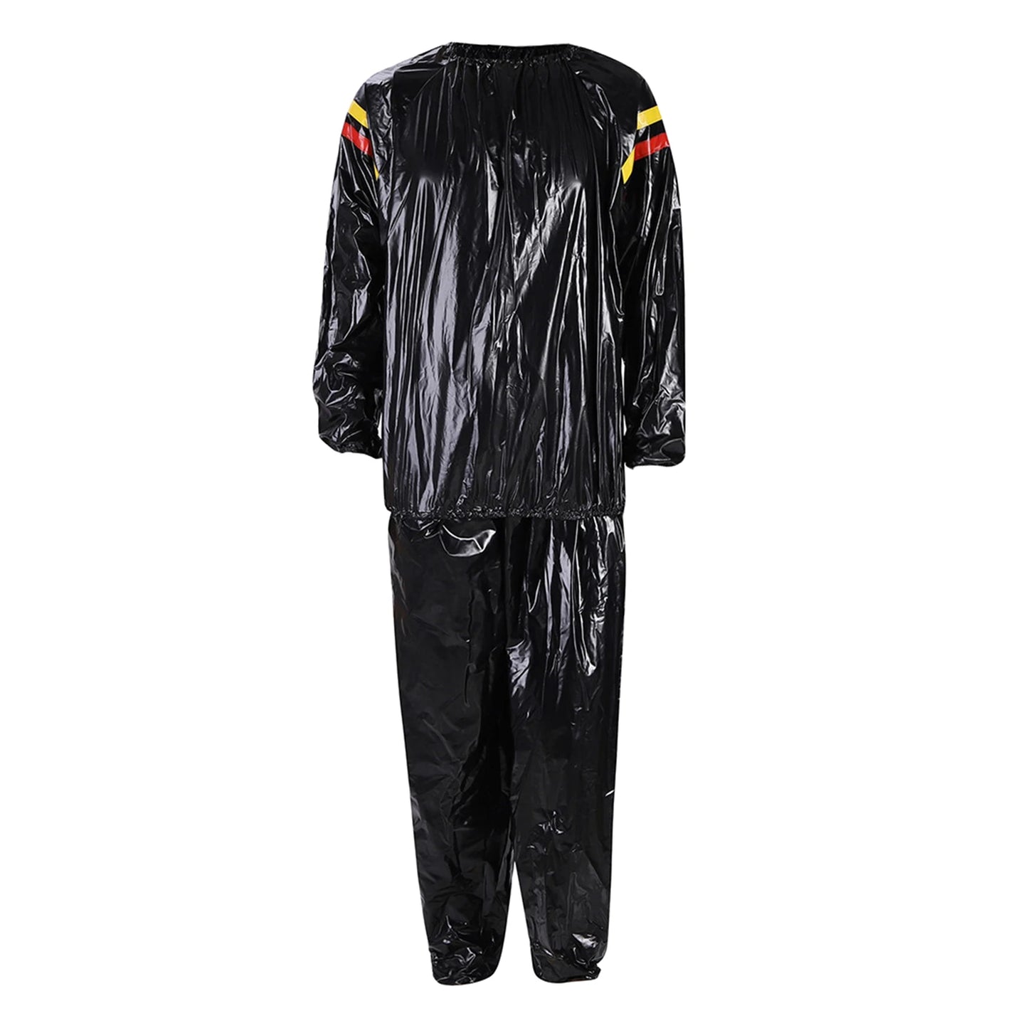 2021Unisex Sauna Suit Heavy Duty Fitness Weight Loss Sweat Sauna Suit Exercise Gym Hoodies Sports Suit Calorie Burner Sweat Suit