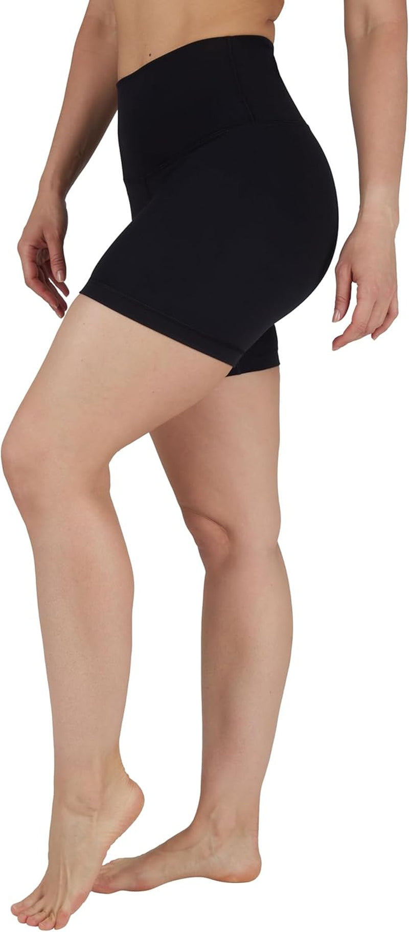 Womens 5”, 7” High Waisted Biker Shorts Squat Proof Workout Yoga Short 2 Pack